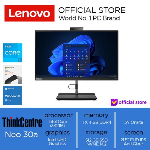 [EZO.2000451] Lenovo ThinkCentre neo 30a 22 Core i3-1215U 4GB 512GB W11+OHS