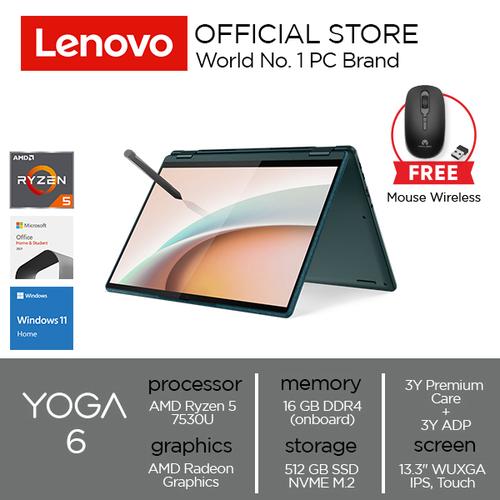 [EZO.2000454] Lenovo Yoga 6 13ABR8 Ryzen 5 7530U 16GB 512GB W11+OHS