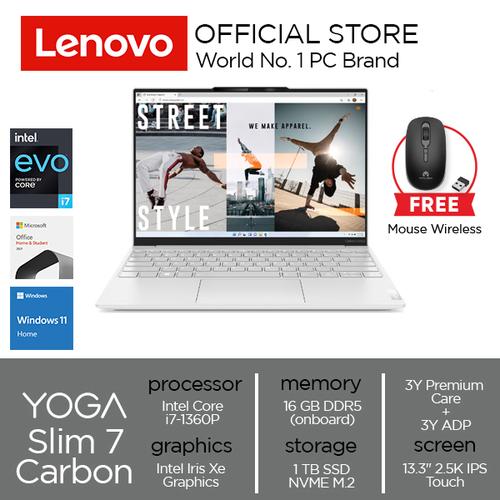 [EZO.2000480] Lenovo Yoga Slim 7 Carbon 13IRP8 Core i7-1360P 16GB 1TB W11+OHS