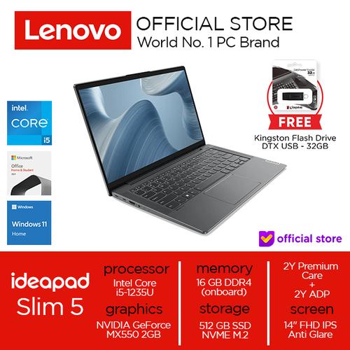 [EZO.2000495] Lenovo IdeaPad Slim5i 14IAL7 Core i5-1235U 16GB 512GB SSD MX550 W11