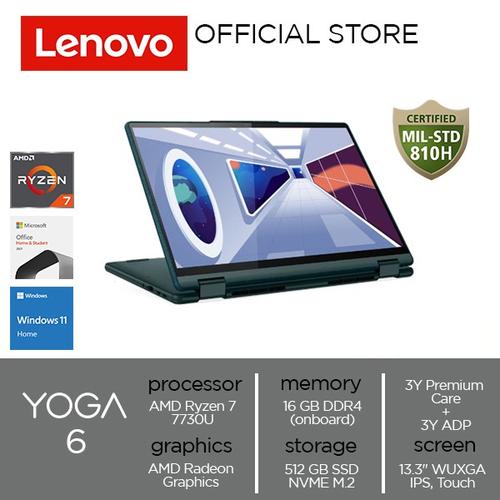 [EZO.2000497] Lenovo Yoga 6 13ABR8 Ryzen 7 7730U 16GB 512GB W11+OHS