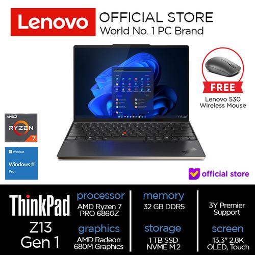 [EZO.2000509] Lenovo ThinkPad Z13 Gen 1 Ryzen 7 PRO 6860Z 32GB 1TB SSD W11Pro