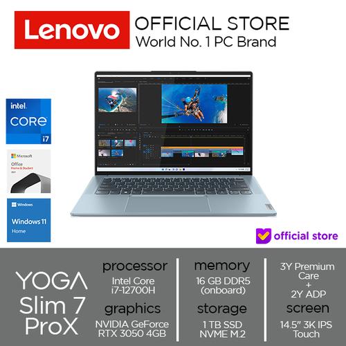 [EZO.2000559] Lenovo Yoga Slim 7i ProX 14IAH7 Core i7-12700H 16GB 1TB RTX 3050 4GB