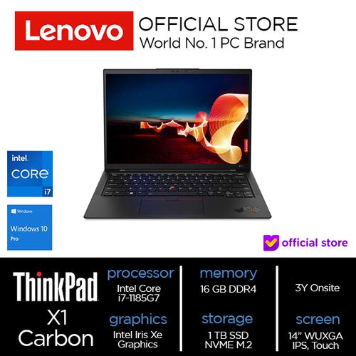 [EZO.2000568] Lenovo X1 Carbon Gen 9 Core i7-1185G7 16GB 1TSSD Touch Win10 Pro