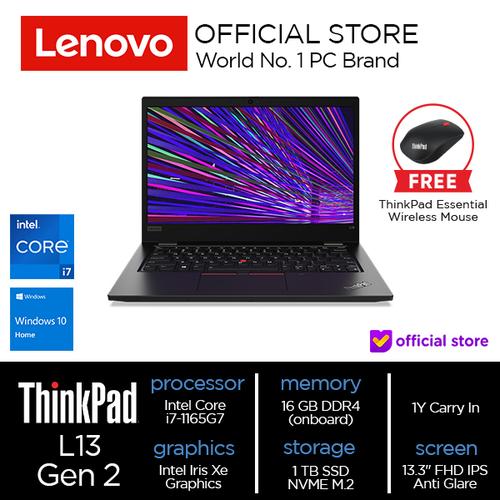 [EZO.2000569] Lenovo ThinkPad L13 Gen 2 (Intel) Core i7-1165G7 16 GB 1T SSD Win10