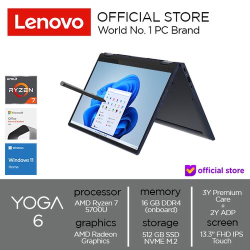 [EZO.2000612] Lenovo Yoga 6 13ALC6 Ryzen 7 5700U 16GB 512SSD W11 OHS Touch