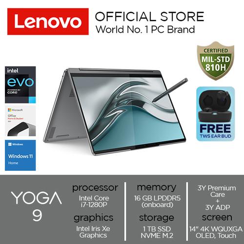 [EZO.2000615] Lenovo Yoga 9 14IAP7 Core i7-1280P 16GB 1T SSD Win 11 OHS