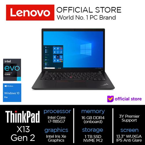 [EZO.2000639] Lenovo ThinkPad X13 Gen 2 (Intel) Core i7-1185G7 16GB 1T SSD W10 Pro