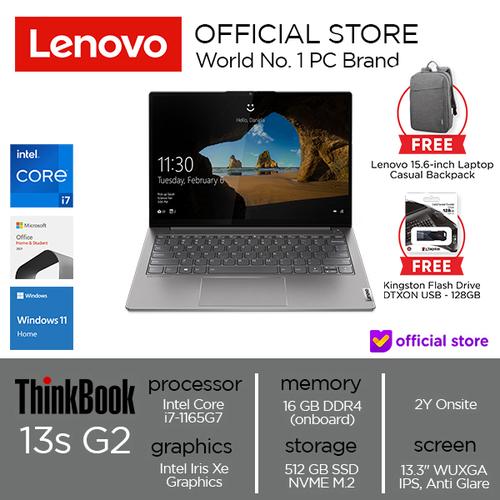 [EZO.2000647] Lenovo ThinkBook 13s G2 ITL Core i7-1165G7 16GB 512 SSD W11 OHS