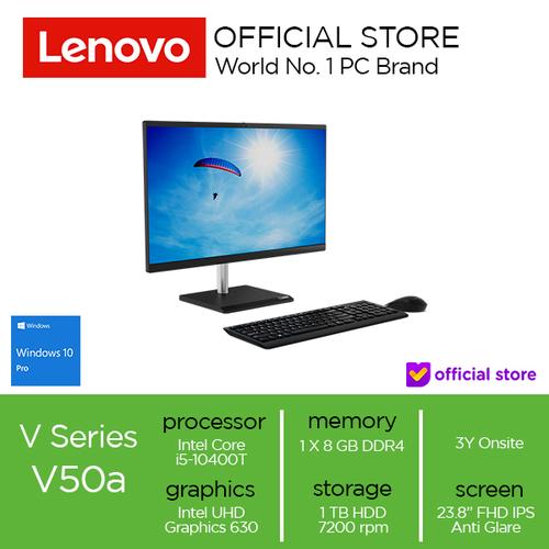 [EZO.2000652] Lenovo V50a-24IMB Core i5-10400T 8GB 1T HDD Win10 Pro