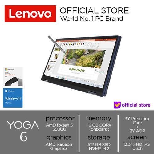 [EZO.2000679] Lenovo Yoga 6 13ALC6 Ryzen 5 5500U 16GB 512SSD W11 OHS Touch