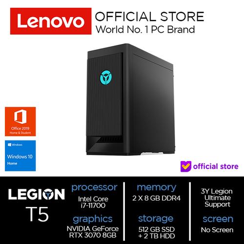 [EZO.2000684] Lenovo Legion T5 26IOB6 Core i7-11700 16GB 512SSD+2T HDD RTX 3070 8GB