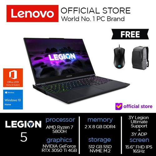 [EZO.2000721] Lenovo Legion 5 15ACH6 Ryzen 7 5800H 16GB 512SSD RTX 3050Ti (OKY)