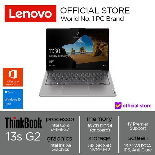 [EZO.2000738] Lenovo ThinkBook 13s G2 ITL Core i7-1165G7 16GB 512SSD W10 OHS