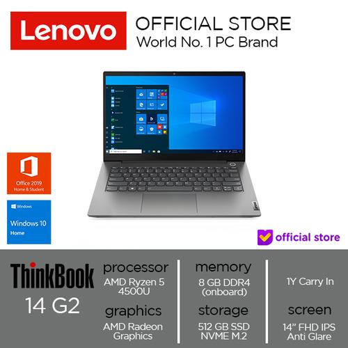 [EZO.2000772] Lenovo ThinkBook 14 G2 ARE Ryzen 5 4500U 8GB 512GB SSD W10 OHS