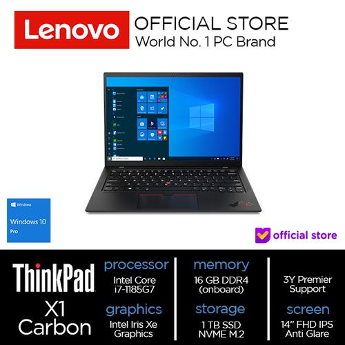 [EZO.2000778] Lenovo ThinkPad X1 Carbon Gen 9 Core i7-1185G7 16GB 1T SSD W10 Pro