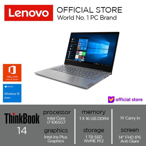 [EZO.2000789] Lenovo ThinkBook 14 IIL Core i7-1065G7 16GB 1T SSD Win10 OHS