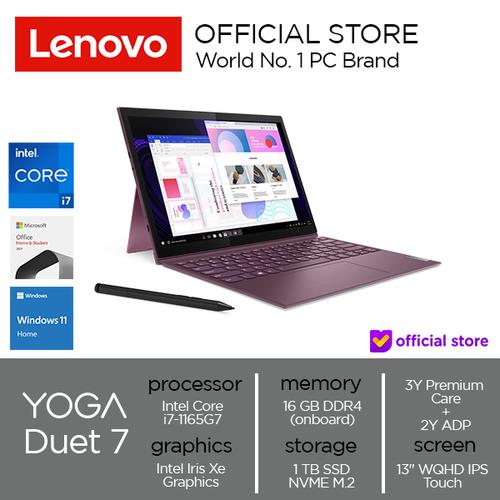 [EZO.2000800] Lenovo Yoga Duet 7 13ITL6 Core i7-1165G7 16GB 1T SSD Iris Xe Graphics