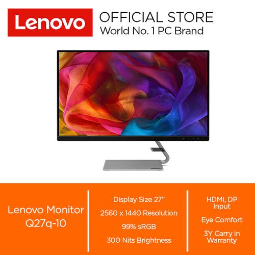 [EZO.2000809] Lenovo Monitor Q27q-10 27" IPS Speaker 3W X 2