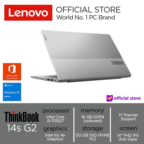 [EZO.2000828] Lenovo ThinkBook 14s G2 I5-1135G7 16 GB 512 SSD Win10 OHS