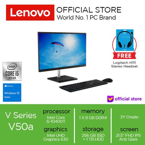 [EZO.2000836] Lenovo V50a-22IMB Core i5-10400T 256GB SSD 8GB 1T HDD W10