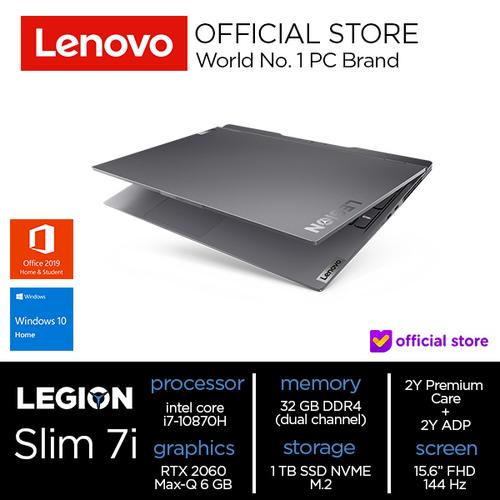 [EZO.2000842] Lenovo Legion S7 15IMH5 Core i7-10870H 32GB 1T SSD RTX 2060 Max-Q 6GB