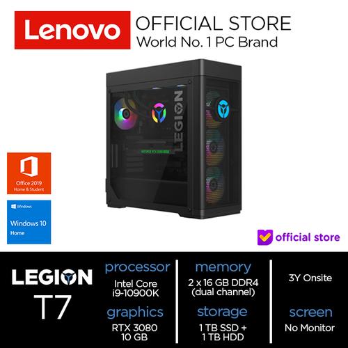 [EZO.2000845] Lenovo Legion T7 34IMZ5 Core i9-10900K 32GB 1T SSD GeForce RTX 3080