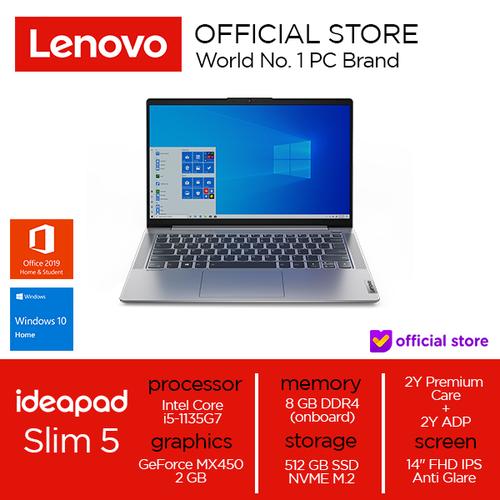 [EZO.2000859] Lenovo IdeaPad Slim 5 Core i5-1135G7 8 GB 512 SSD GeForce MX450 2GB