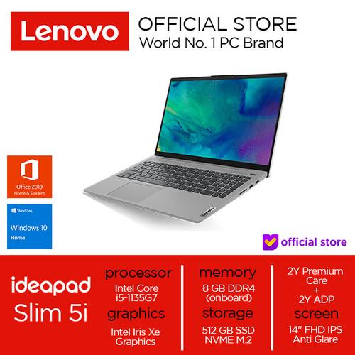 [EZO.2000868] Lenovo IdeaPad 5 14ITL05 Core i5-1135G7 8GB 512 SSD Win10+OHS