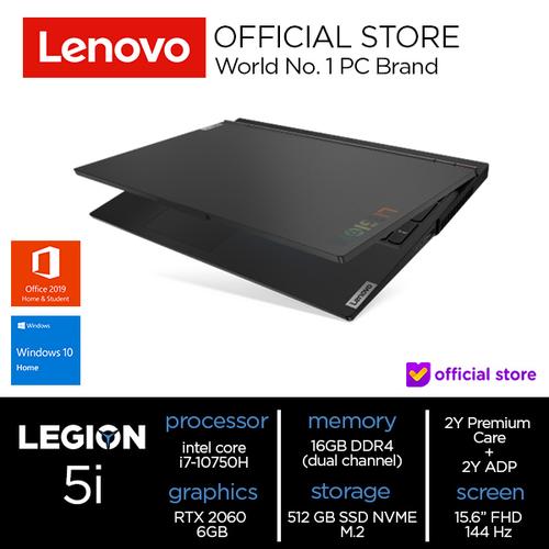 [EZO.2000873] Lenovo Legion 5 15IMH05H Core i7-10750H 16GB 512 SSD RTX 2060 6GB GDDR