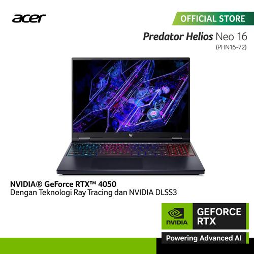 [EZO.2100104] ACER PREDATOR HELIOS NEO 16 PHN16-72-788Y 15.6" WUXGA RTX 4050 I7-14700HX 16GB 512GB SSD WINDOWS 11