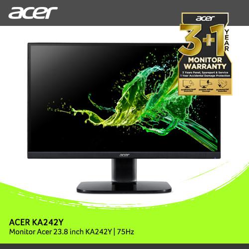 [EZO.2100452] Acer Monitor 23.8 Inch KA242Y | 75Hz (UM.QX2SN.001)