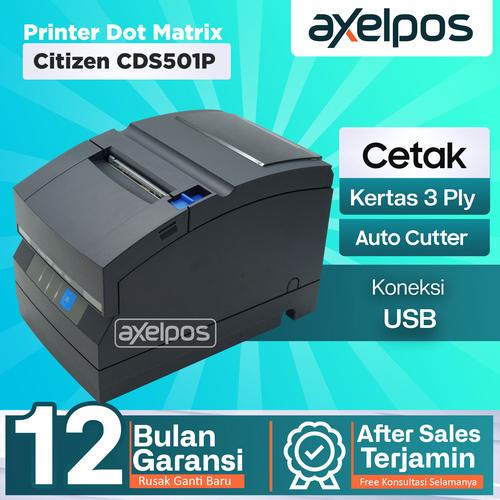 [EZO.7800283] PRINTER POS STRUK DOT MATRIX CITIZEN DOTMATRIX CD-S501P