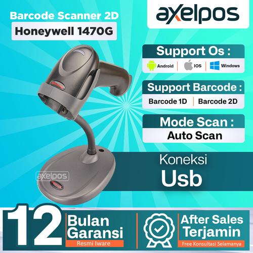 [EZO.7800325] BARCODE SCANNER 2D HONEYWELL VOYAGER 1470G
