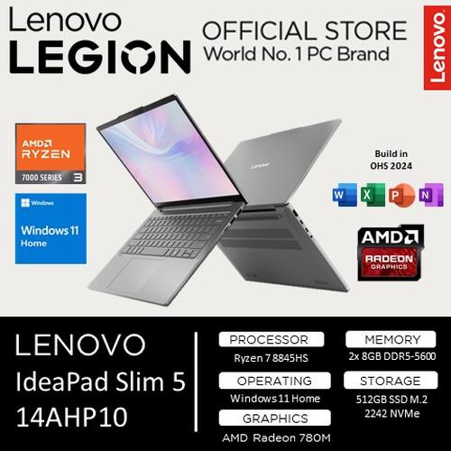[EZO.2400020] Lenovo IdeaPad Slim 5 14AHP10 14 OLED RYZEN 7 8845HS 16GB 512GB W11+OHS 14" WUXGA IPS