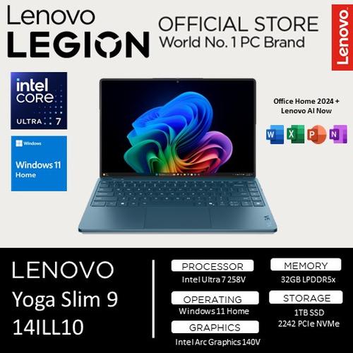 [EZO.2400022] Lenovo Yoga Slim 9 14ILL10 14 OLED Touch Ultra 7 258V 32GB 1TB W11+OHS 14" 4K 120HZ