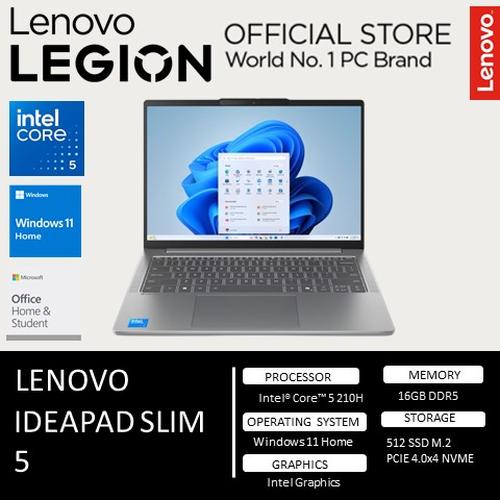 [EZO.2400044] Lenovo IdeaPad Slim 5 14IRH10R OLED Core 5 210H 16GB 512GB W11+OHS 14" WUXGA
