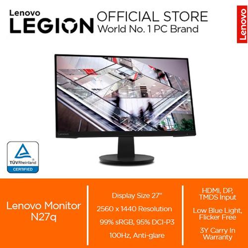 [EZO.2400131] Lenovo Monitor N27q 27" IPS 48Hz