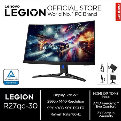 [EZO.2400221] Lenovo Monitor Legion R27qc-30 27" VA 48H