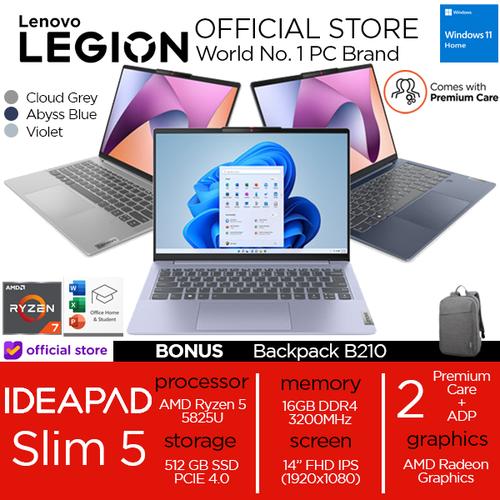 [EZO.2400317] Lenovo Ideapad Slim 5 14 Ryzen 7 5825 16GB 512SSD W11+OHS 14.0FHD Blit