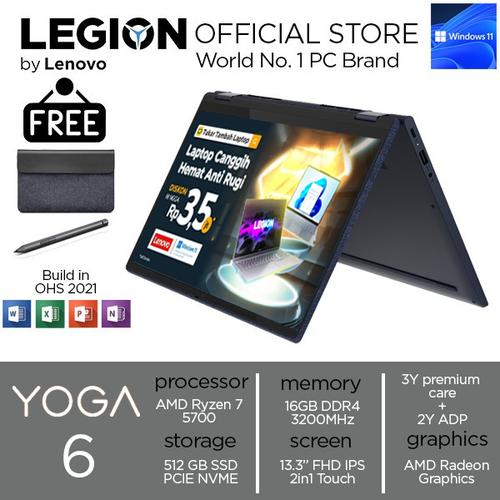 [EZO.2400325] [Tukar Tambah Laptop] Yoga 6 Ryzen 7 5700 16GB 13.3FHD IPS Touch