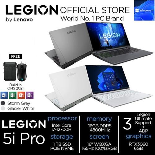 [EZO.2400341] Lenovo Legion 5i Pro i7 12700H 16GB 1TBSSD RTX3060 6GB 16"QHD 165Hz