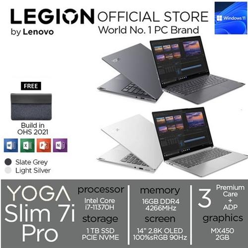 [EZO.2400356] Lenovo Yoga Slim 7i Pro 14 2.8K OLED i7 11370H 16GB 1TBSSD MX450 W11