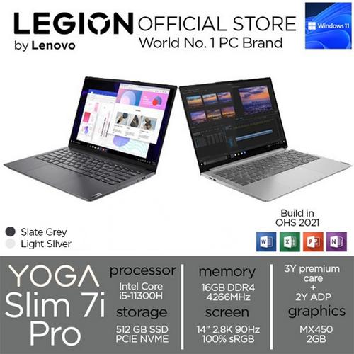 [EZO.2400359] Lenovo Yoga Slim 7i Pro i5 11300 16GB 512SSD MX450 2GB W11+OHS 14 2.8K