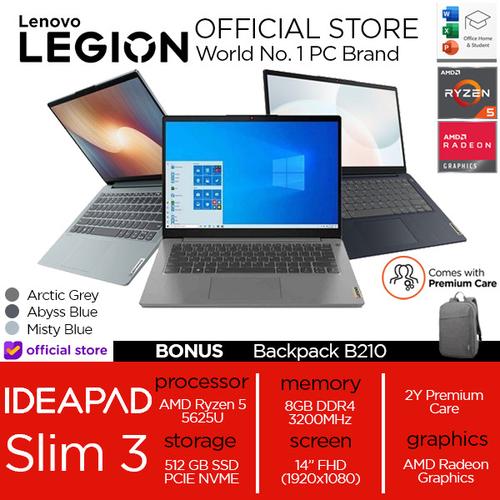 [EZO.2400378] Lenovo Ideapad Slim 3 14 Ryzen 5 5625 8GB 512SSD W11+OHS 14.0FHD BLIT