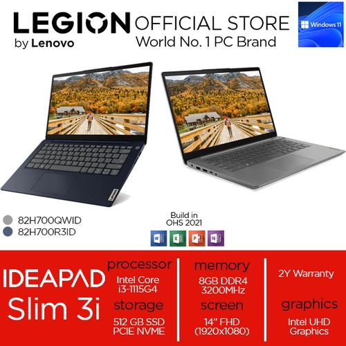 [EZO.2400418] Lenovo Ideapad Slim 3i 14ITL6 i3 1115G4 4GB 256ssd W10+OHS 14.0FHD