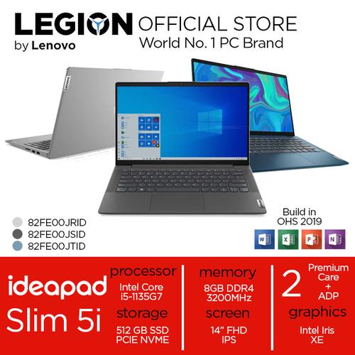 [EZO.2400442] Lenovo Ideapad Slim 5i 14 i5 1135G7 8GB 512ssd IrisXe W10+OHS 14.0FHD