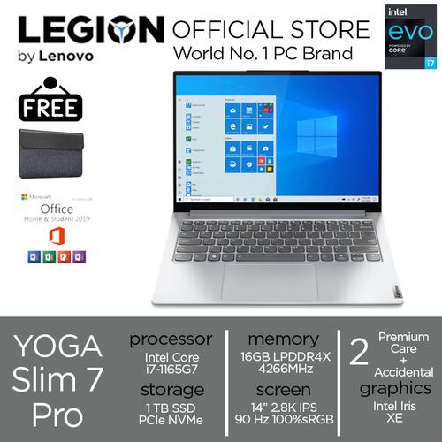 [EZO.2400467] Lenovo Yoga Slim 7 Pro 4WID i7 1165G7 16GB 1TBssd IrisXe W10 14" 2.8K