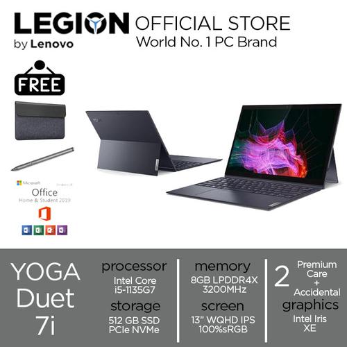 [EZO.2400469] Lenovo Yoga Duet 7i 09ID 2in1 Touch i5 1135G7 8GB 512ssd W10 13"WQHD