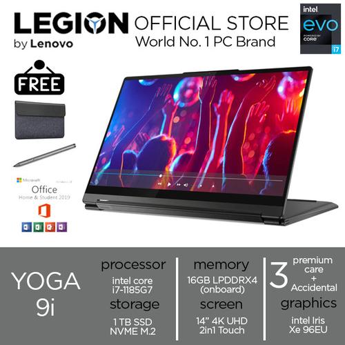 [EZO.2400492] Lenovo Yoga 9 2CID 2in1 Touch i7 1185G7 16GB 1TBssd IrisXe 14"UHD W10